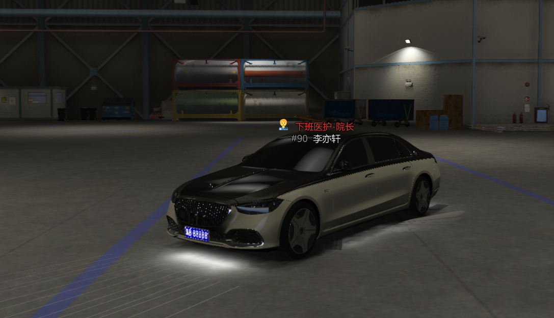 迈巴赫S480激光大灯（可改680）